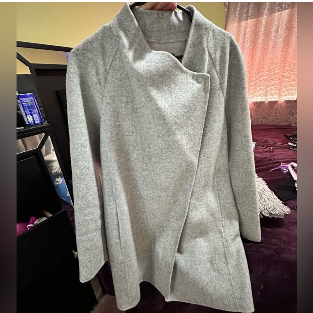Vince Textured Knit in Gray and Brown